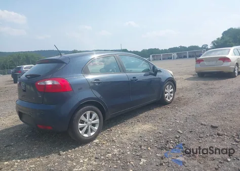 2013 Kia Rio Ex из США, поврежденный, VIN KNADN5A39D6121179